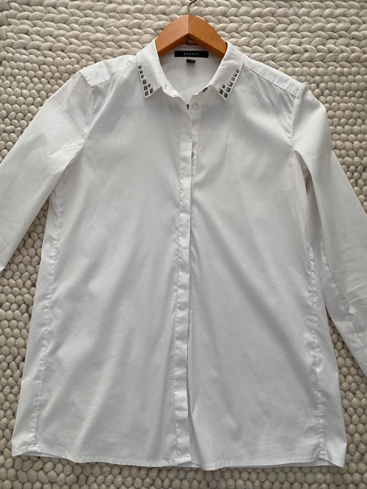 Neu Esprit Bluse weiß 34/36 weiße Bluse Esprit Bluse in Frankfurt am Main