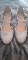 Riemchen Pumps mit Glitzer Hessen - Heusenstamm Vorschau