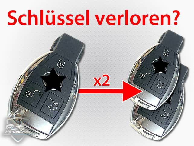 Mercedes Schlüssel nachmachen codieren W211 W207 W204 W212 W221 in Düsseldorf