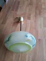 Lampe Hängelampe Retro 50/60ger Glas Messing Rheinland-Pfalz - Thalfang Vorschau