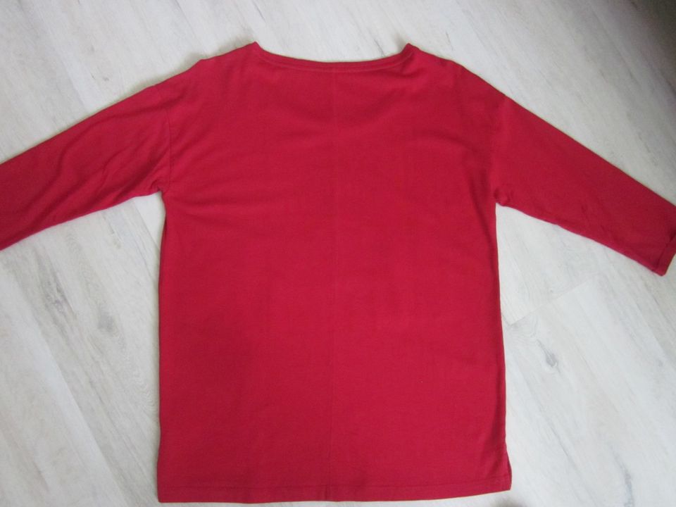 S.Oliver Shirt 3/4 Arm Gr. 38 rot mit Pailletten TOP in Bruchköbel