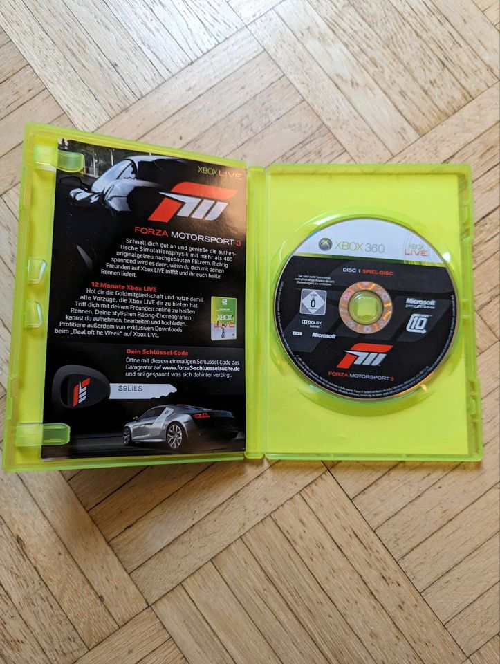 Selten!! Xbox 360 Forza Motorsport 3 "Muster", für Sammler in München