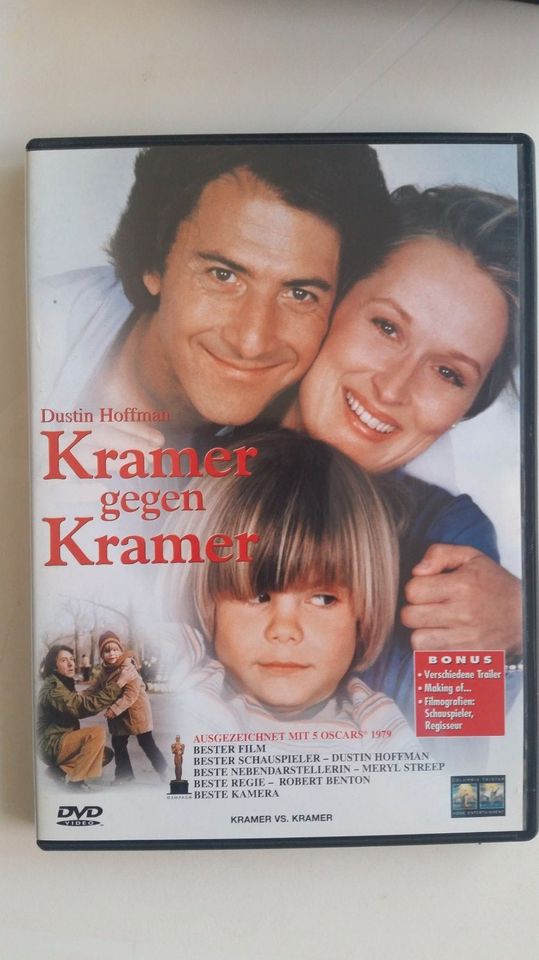 Kramer gegen Kramer mit Dustin Hoffman + Meryll Streep DVD in Dannstadt-Schauernheim