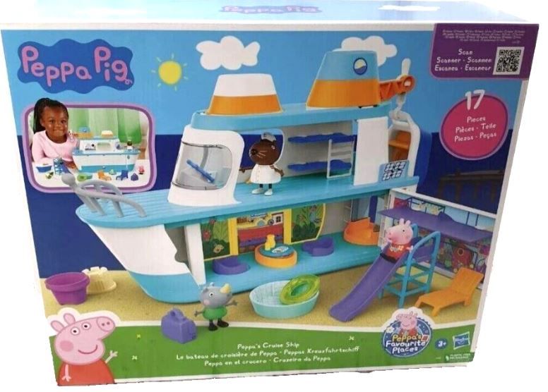 Hasbro Peppa Pig Peppas Kreuzfahrtschiff NEU in Meinersen