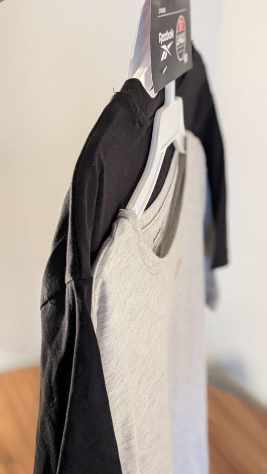 Reebok Jungen T-Shirt 2er Set Gr. L - Schwarz/Grau Kurzarm Kinder in Hamburg