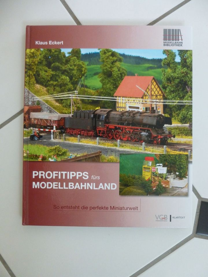 Modelleisenbahn, Profitipps, Klaus Eckert in Weilmünster