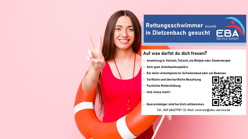 Rettungsschwimmer (m/w/d) in Dietzenbach gesucht in Dietzenbach