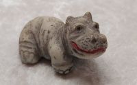 Lustig Nilpferd Grins Figur Polystone 6cm Beige Hippo Mini Deko Bayern - Hummeltal Vorschau