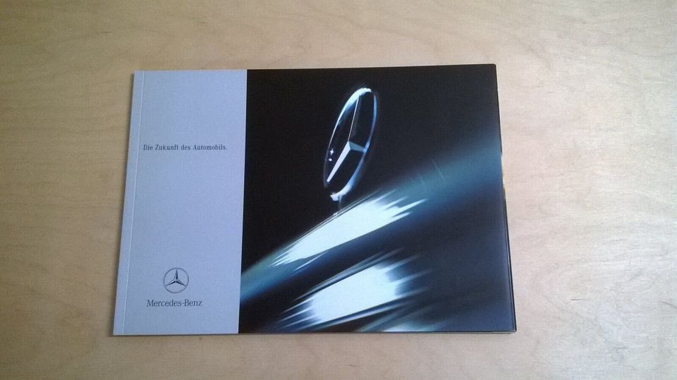 Mercedes-Benz Prospekt " Die Zukunft des Automobils " von 1999 in Thiersheim