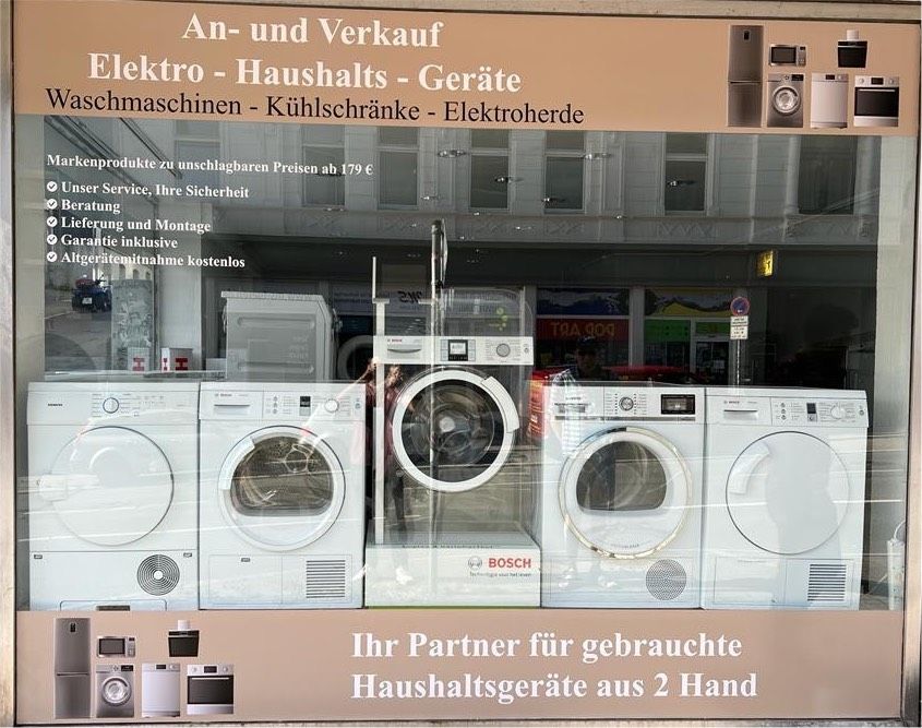 Trockner Waschmaschine Spülmaschine Backofen Garantie Lieferung in Wuppertal