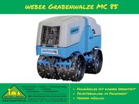 Grabenwalze Weber MC 85 Walze Diesel Stachelwalze Igelwalze Vibrationswalze zum Mieten Verleih Leihen Verleihen Vermieten Baumaschinenverleih Bayern - Rednitzhembach Vorschau