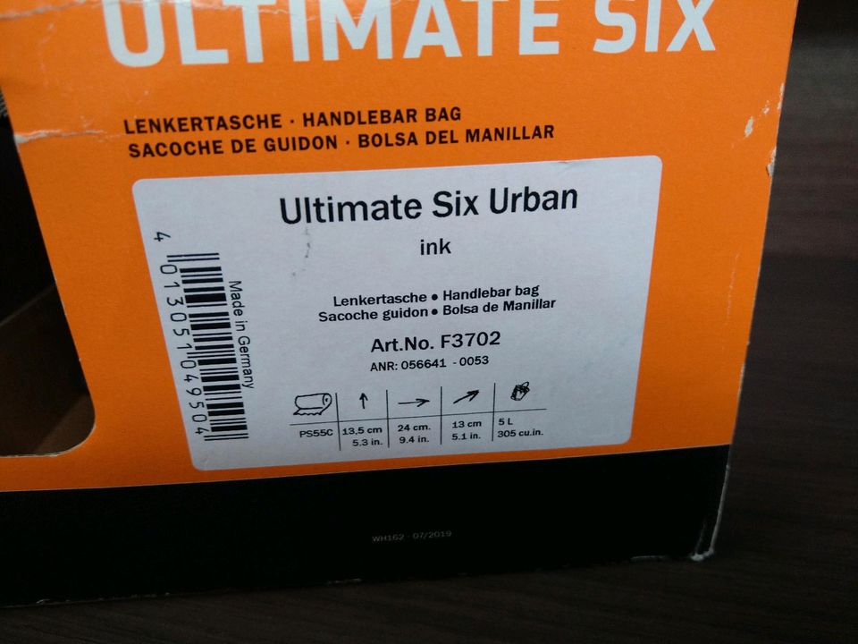 Ortlieb ultimate six Urban Lenkertasche in Uhldingen-Mühlhofen