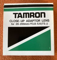 Tamron Close-Up Adaptor Lens , 3,8-5,6/28-200, 72 mm Gewinde Hessen - Taunusstein Vorschau