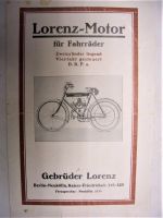 Lorenz Fahrradhilfsmotor gesucht Niedersachsen - Lüdersfeld Vorschau