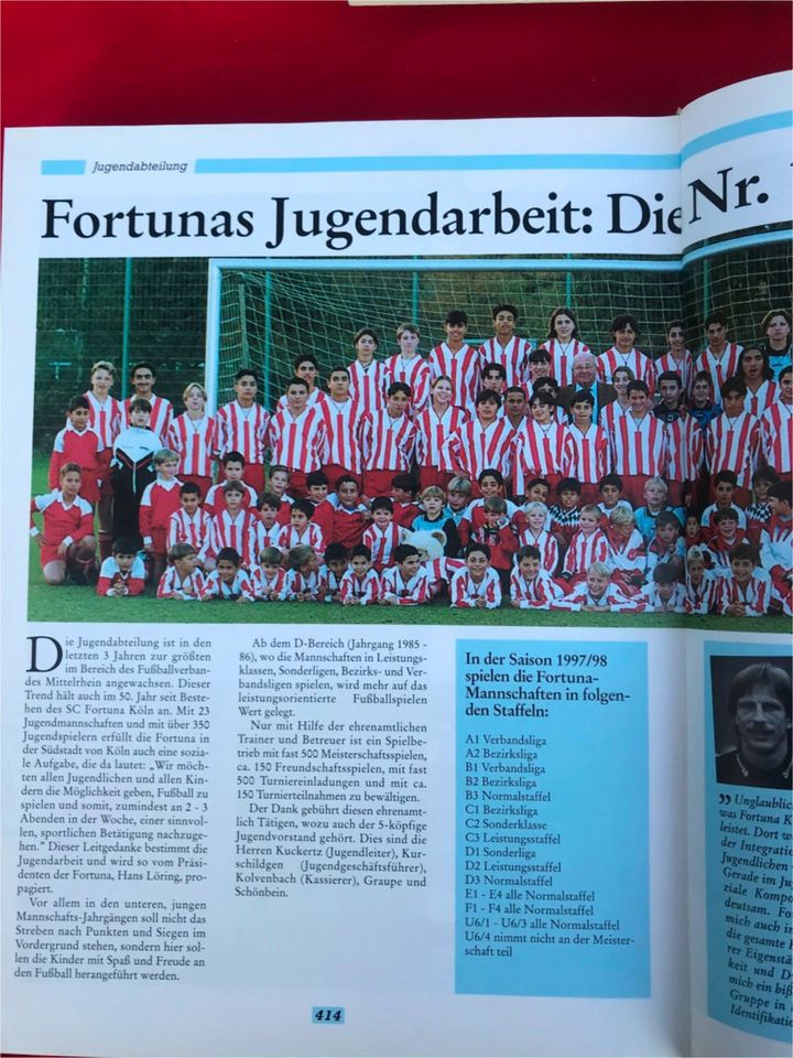 SC Fortuna Köln Buch "50 Jahre Jubiläum" in Köln