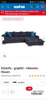 Ecksofa - graphit - inklusive Kissen Berlin - Steglitz Vorschau