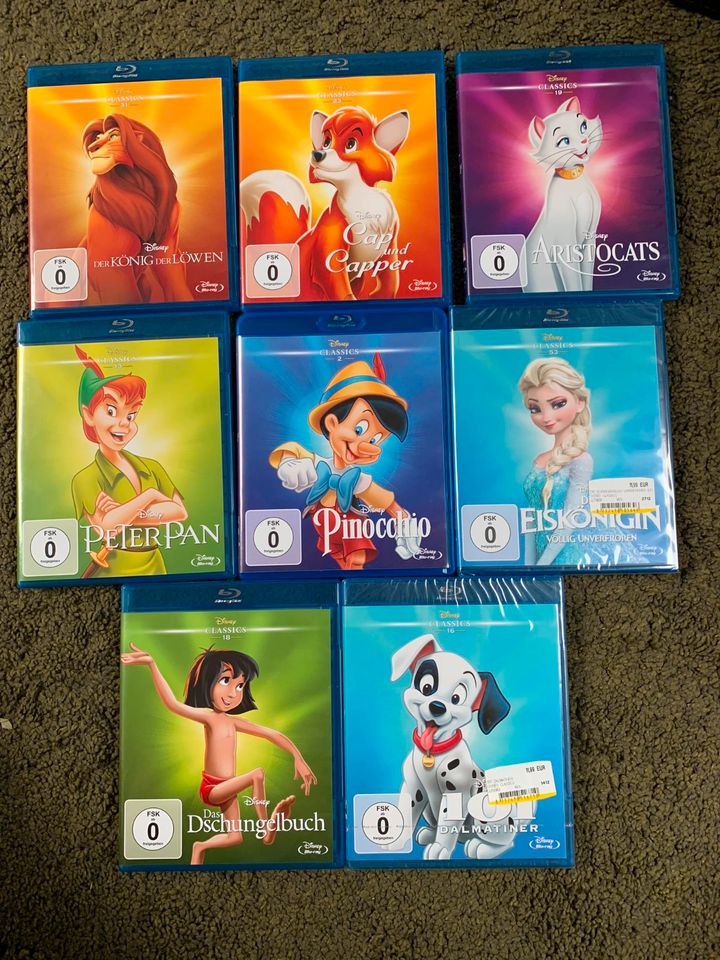 Blu Ray diverse Disney Filme in Hohenlockstedt