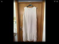 Schickes weißes Leinenkleid Gr. 52 von Ulla Popken Baden-Württemberg - Böblingen Vorschau