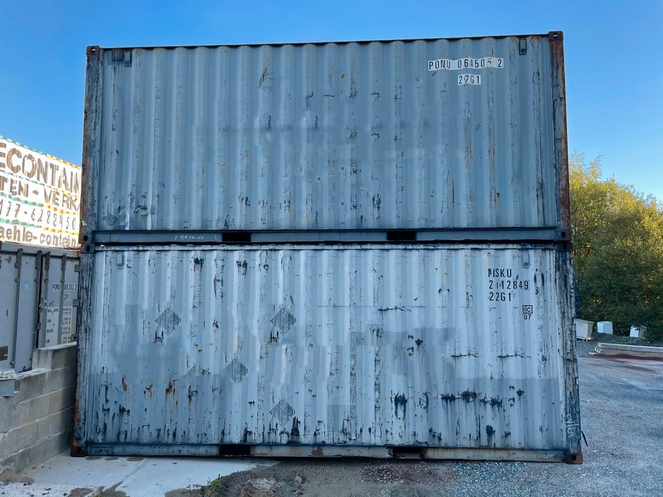 20ft Lagercontainer Reifencontainer 6m Lager mieten - BRD weit in Nürnberg (Mittelfr)