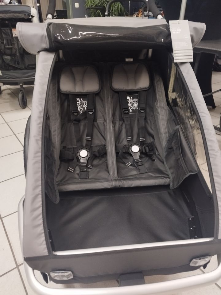 Neu CROOZER Fahrradanhänger Buggy KEEKE 2 in MAUNTAIN GREY in Bottrop