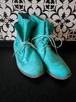 leichte Leder Stiefel Gr. 38 Stiefelette türkis Brandenburg - Potsdam Vorschau