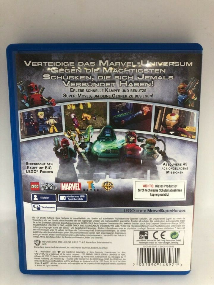 LEGO - Marvel Super Heroes für PlayStation Vita / PS Vita / Spiel in Duisburg