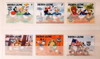 6 Briefmarken SIERRA LEONE, Mickey Maus und Donald Thüringen - Mannstedt Vorschau