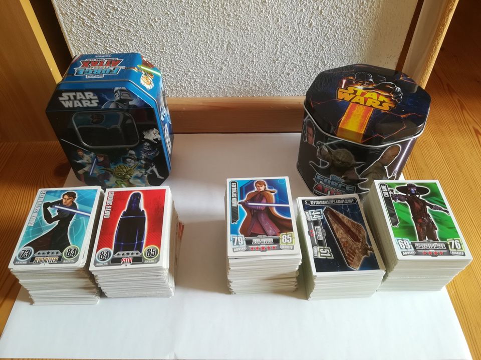 Star Wars Force Attax Karten in Samerberg