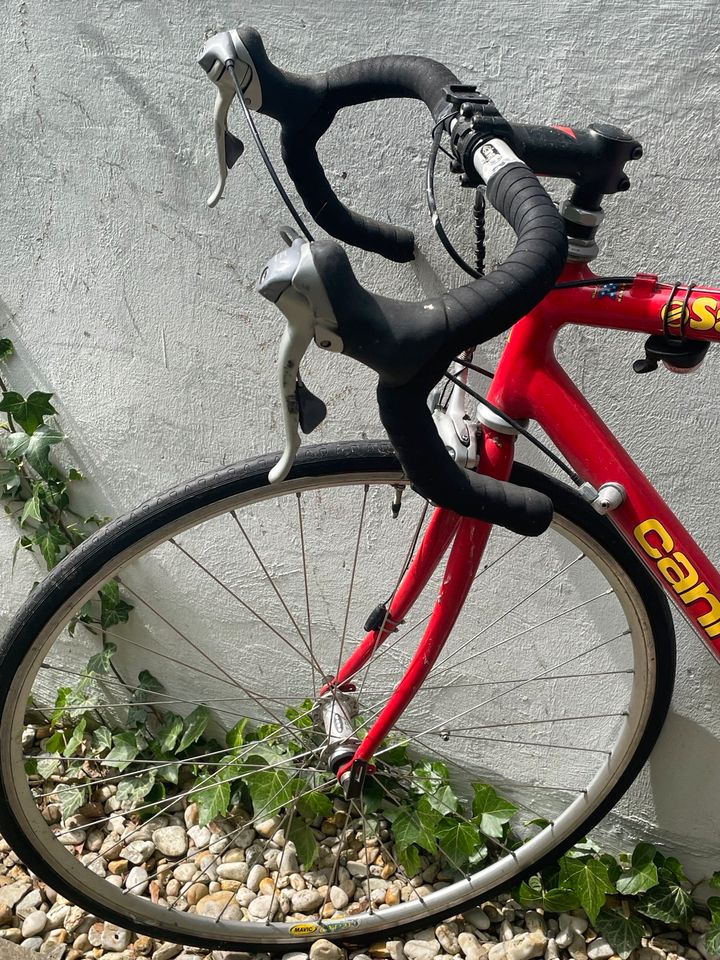 Designikone Cannondale Saeco CAD2 rot/gelb (Rennrad) RH 56-58 in Passau