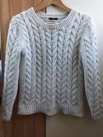 H&M Strickpullover, Größe: XS, grauweiss Harburg - Hamburg Wilstorf Vorschau