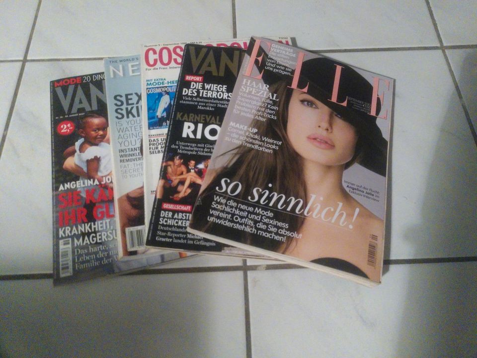 Zeitschriftensammlung  ELLE, Vanity Fair etc.1995-2010 in Betzdorf