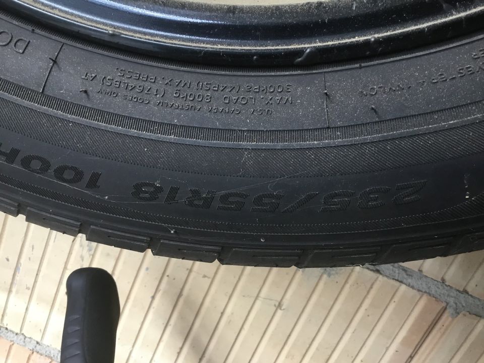 Leichtmetall- / Alufelgen für Reifen 235 / 55 R18 100H (4 Stück) in Gottmadingen