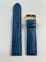 Blaues Hai Lederband 20 mm Uhrarmband Wilhelm Kaufmann Uhrband Nordrhein-Westfalen - Neuss Vorschau