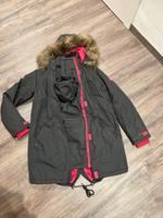 bpc Umstandsmantel Tragejacke schwarz mit rosa Größe 38 Bayern - Truchtlaching Vorschau