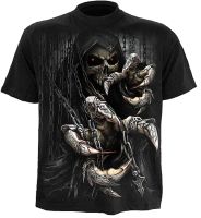 Spiral T Shirt Gothic Monster Zombie Skull Totenkopf Gr. S Bayern - Aichach Vorschau