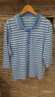 Gerry Weber casual Baumwolle Polo 3/4 Arm,48, hell blau-weiß, TOP Stuttgart - Stuttgart-Mitte Vorschau
