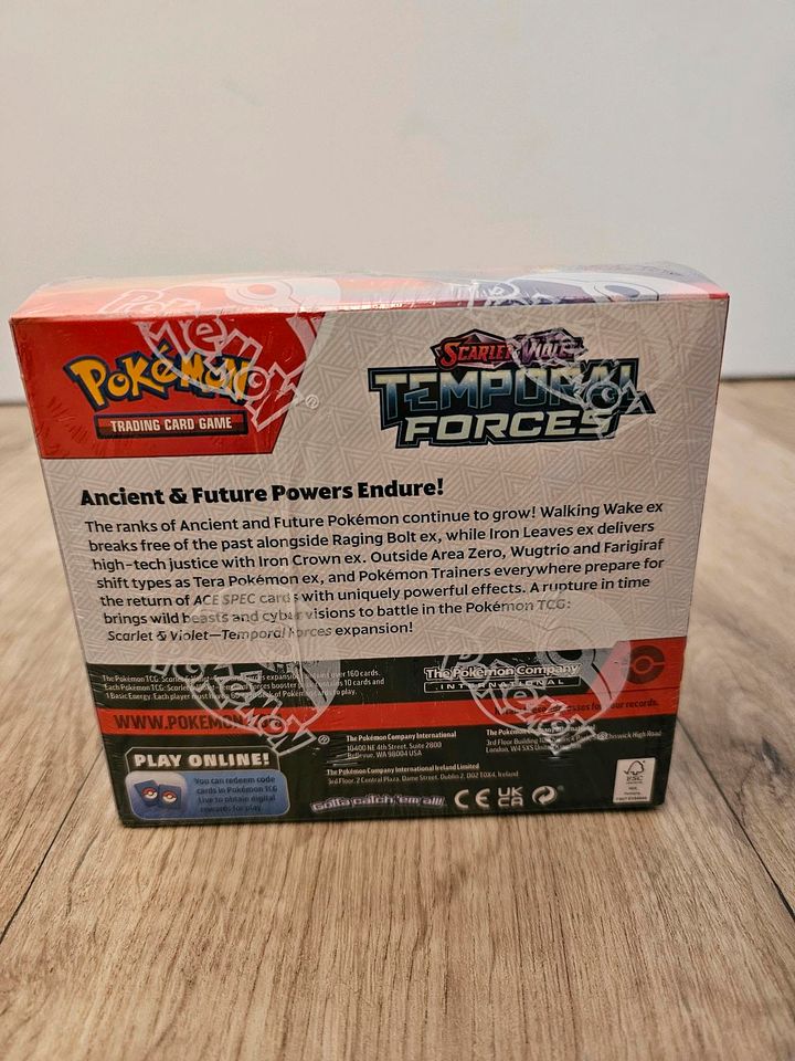 Temporal Forces (SV05) sealed Booster Box, Pokemon, Englisch in Landau in der Pfalz