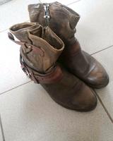 A.S 98 Boots Leder Stiefeletten 38 Nordrhein-Westfalen - Emsdetten Vorschau