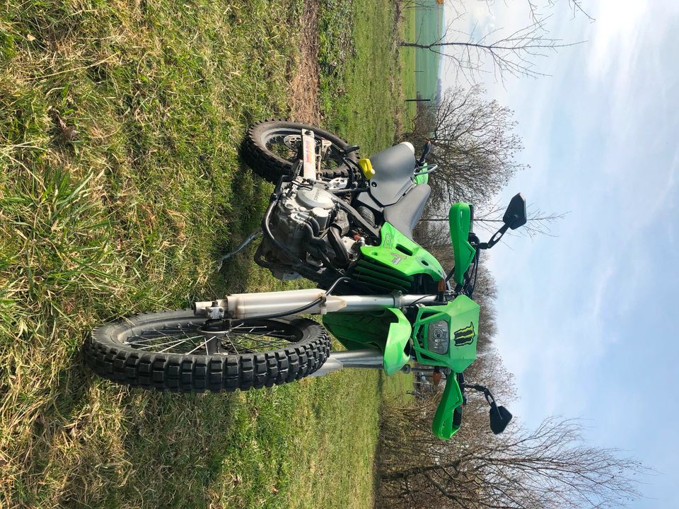 Motorrad Kawasaki KLX 650 C in Dornburg