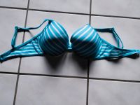 Damen Bikini Oberteil Blau Weiß Türkis Neu 85C BH Nordrhein-Westfalen - Marl Vorschau