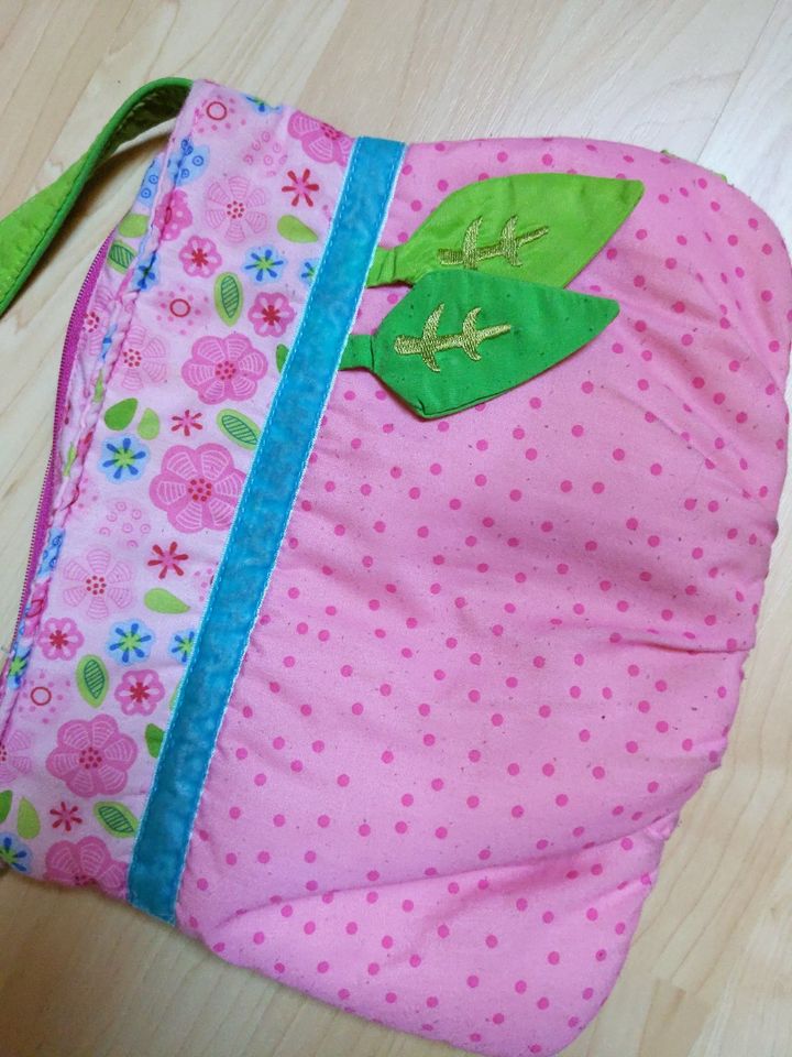 2x Taschen Kinder grün rosa Haba Gartentasche Vertbaudet Set in Hohenpeißenberg