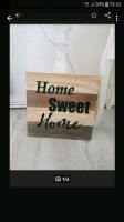 Wandbild Holz HOME SWEET HOME neu 34/34 cm Nordrhein-Westfalen - Gummersbach Vorschau