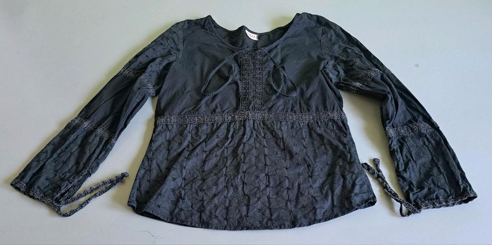 Tunika-Bluse, von Yessica, Gr. 42, schwarz in Embsen