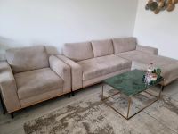 Beige Ecksofa mit Sessel - Bettfunktion und Stauraum inklu Bayern - Fürth Vorschau