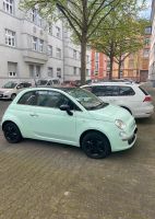 Mintgrüner Fiat 500 Cult mit Panoramadach Frankfurt am Main - Bornheim Vorschau