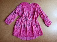 (24) Tunika Bluse L 40 rosa pink geblümt italienisch Glitzer Bayern - Bayreuth Vorschau