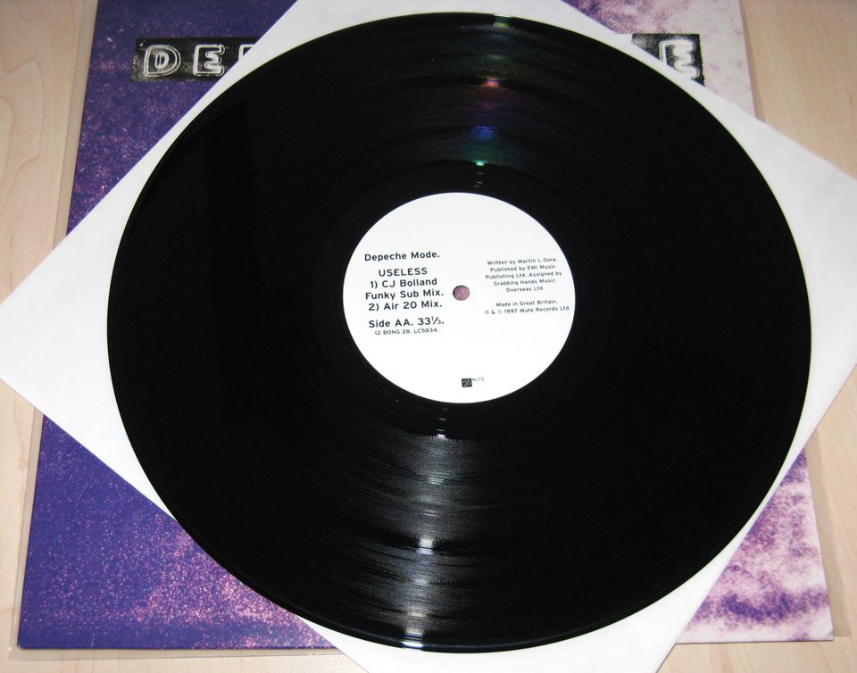 Depeche Mode Useless 12 Bong 28 UK Maxi Vinyl 1997 Ultra DM Album in Hösbach