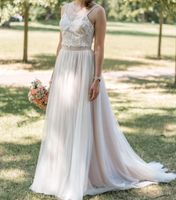 Brautkleid, Zweiteiler, Ivory, 2022, Boho, Vintage, verspielt Nordrhein-Westfalen - Velen Vorschau