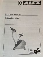 Ergometer EMB 402 von Alex Nordrhein-Westfalen - Sankt Augustin Vorschau
