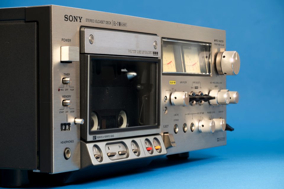 Sony Elcaset EL-7 Sammlerzustand mit Fernbedienung RM-30 in Berlin